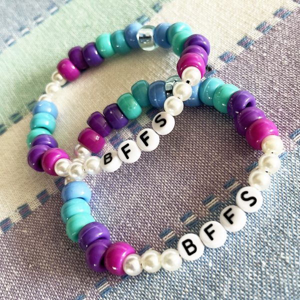 Beaded BFFS bracelets